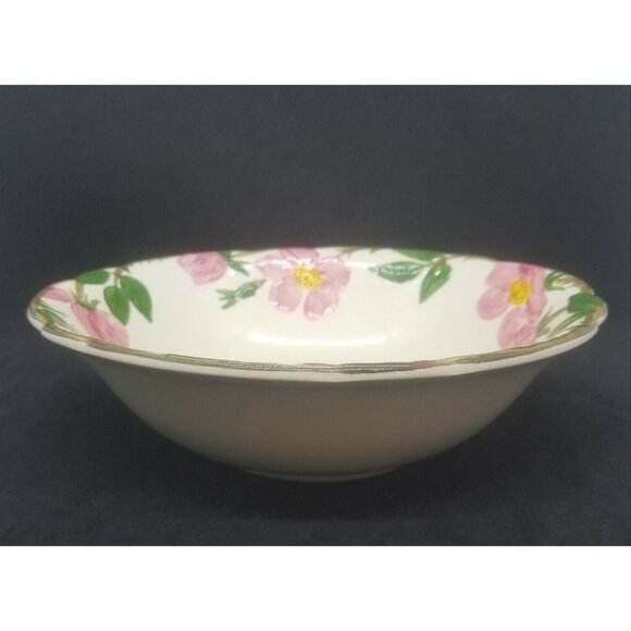 Franciscan Desert Rose Round Vegetable Bowls Serving Bowls USA 1960s Set of 2 - Picture 3 of 6
